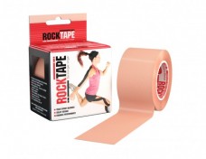 Кинезио тейп 5см*5 м (хлопок)  Rocktape classic (телесный)