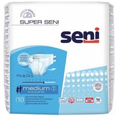 Подгузники Super Seni medium р.2 75-110 см.  10 шт.