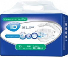 Подгузники для взрослых iD Slip L (100-160 см) № 30