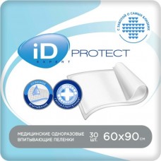 Впитывающие пеленки iD Protect t (60х90 см, 30 шт.)